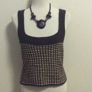 Venera Arapu Crop Pullover Sleeveless Vest